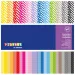 PlayBox: Set de carton colorat și cu modele pentru decorațiuni, 24 de bucăți.