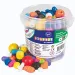 PlayBox: Set de mărgele din lemn colorat pentru gătit în găleată 190gr