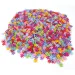 PlayBox: Set de mărgele din plastic colorate în formă de fulgi de zăpadă, 6200 de bucăți.