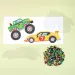 PlayBox: Set de mărgele termoadezive MIDI de 5 mm cu mașini de curse