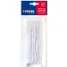 PlayBox: Sfoară elastică albă, bobină de 25 de metri cu grosimea de 1mm.