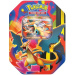 Pokémon TCG: pachet de cărți Mega Charizard în cutie metalică, în două variante, 1 buc.