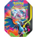 Pokémon TCG: pachet de cărți Mega Charizard în cutie metalică, în două variante, 1 buc.
