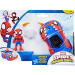 Póki și prietenii săi minunați: figurina Póki cu vehiculul Web-Crawler - Hasbro