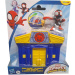 Póki și prietenii săi minunați: set de joacă cu bancă și figurină Miles Morales - Hasbro