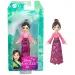 Prințese Disney: Păpușă mini Prințesa Mulan cu fustă strălucitoare - Mattel