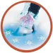 Prințesele Disney: Frozen 2 brățară de gleznă proiector cu floare de gheață în mișcare imaginea 3
