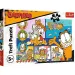 Puzzle 100 de piese Garfield cel Leneș - Trefl
