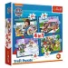Puzzle 4 în 1 Patrula Cățelușilor 70-54-48-35 piese - Trefl