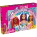 Puzzle Barbie cu unicorn magic, 48 piese, 35x25cm - Lisciani