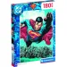 Puzzle DC Comics Superman care zboară deasupra orașului, 180 de piese - Clementoni