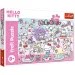 Puzzle Hello Kitty, 300 de piese - Trefl