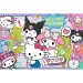 Puzzle Hello Kitty și prietenii ei, 300 de piese - Trefl