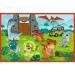 Puzzle Jurassic World cu dinozauri mici 2x24 piese - Trefl