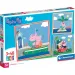 Puzzle Peppa Pig 3x48 piese Supercolor - Clementoni