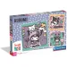 Puzzle Super Color Kuromi, 3x48 de piese - Clementoni imaginea 1
