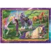 Puzzle Supercolor 104 de piese – Academie de Unicorni, prietenie în culorile curcubeului – Clementoni