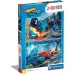 Puzzle Supercolor 2x60 piese Hotwheels - Clementoni