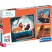 Puzzle Supercolor 3x48 piese Regele Leu - Clementoni