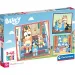 Puzzle Supercolor Bluey 3x48 piese - Clementoni