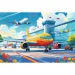 Puzzle aeroport cu 100 piese - Trefl