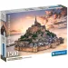 Puzzle compact HQC de 1500 de piese cu Mont Saint-Michel la apus - Clementoni
