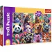 Puzzle cu 300 de piese – Portrete amuzante de animale - Trefl