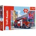 Puzzle cu 60 de piese - Mașină de pompieri - Trefl