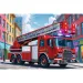 Puzzle cu 60 de piese - Mașină de pompieri - Trefl