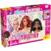 Puzzle cu sclipici Barbie prietene, 60 piese, 50x35 cm - Lisciani
