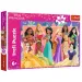 Puzzle de 160 de piese cu o imagine de grup a prințeselor Disney - Trefl