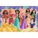 Puzzle de 160 de piese cu o imagine de grup a prințeselor Disney - Trefl