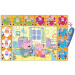 Puzzle de podea interactiv Purcelușa Peppa, 24 piese - Clementoni