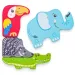 Puzzle din lemn cu forme de animale - Woodyland