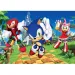 Puzzle maxi supercolor 104 piese Sonic ariciul și prietenii - Clementoni