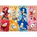 Puzzle maxi supercolor 60 de piese Sonic și prietenii - Clementoni