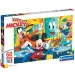 Puzzle maxi supercolor 60 piese Mickey Mouse și prietenii - Clementoni