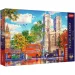 Puzzle premium cu 1000 de piese – Peisaj stradal din Londra – Trefl