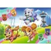 Puzzle sclipitoriu Paw Patrol, 100 piese - Trefl
