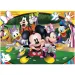 Puzzle și carte de colorat Mickey Mouse 2 în 1, cu 48 de piese, 35x25cm – Lisciani
