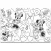 Puzzle și carte de colorat Minnie Mouse 2 în 1, 60 de piese, 50x35 cm - Lisciani
