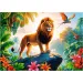 Regele junglei, puzzle de 200 piese - Trefl