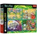 Rick și Morty Aventuri Nebune puzzle 4x250 piese - Trefl