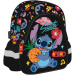 Rucsac pentru grădiniță Disney Stitch Aloha, de culoare neagră, 29x22x9 cm