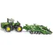 SIKU John Deere Amazone Centaur tractor și grapă 1/87