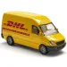 SIKU furgonetă de jucărie Mercedes-Benz DHL 1/86