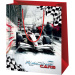 Sac cadou de mărime medie cu model Formula 1 18x23x10 cm