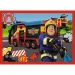 Sam pompierul 4 în 1 puzzle de 12-15-20-24 piese - Trefl