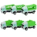 Sanitation Truck: set de 12 camioane de colectare a deșeurilor la scara 1/64.