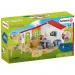Schleich: Farm World - Cabinet veterinar cu mânz și animale domestice (42502)